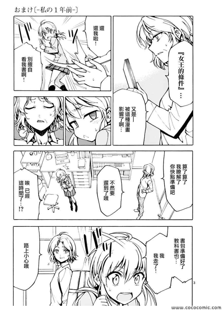 单行本附赠：某人的一年前3