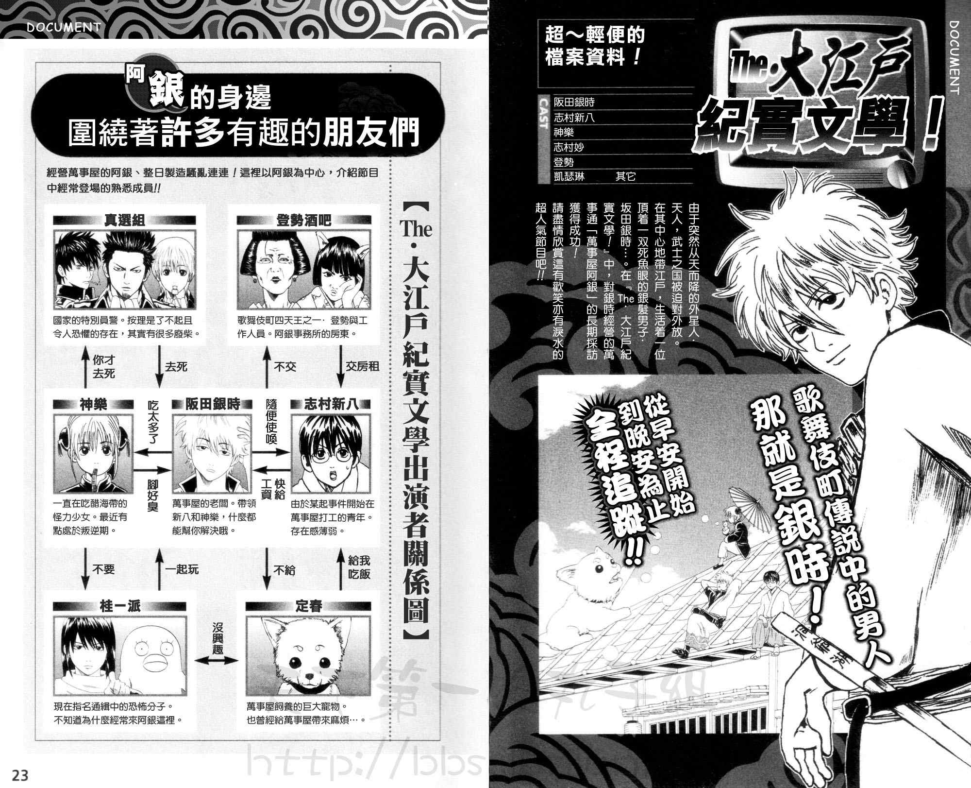 银魂公式书 前篇13