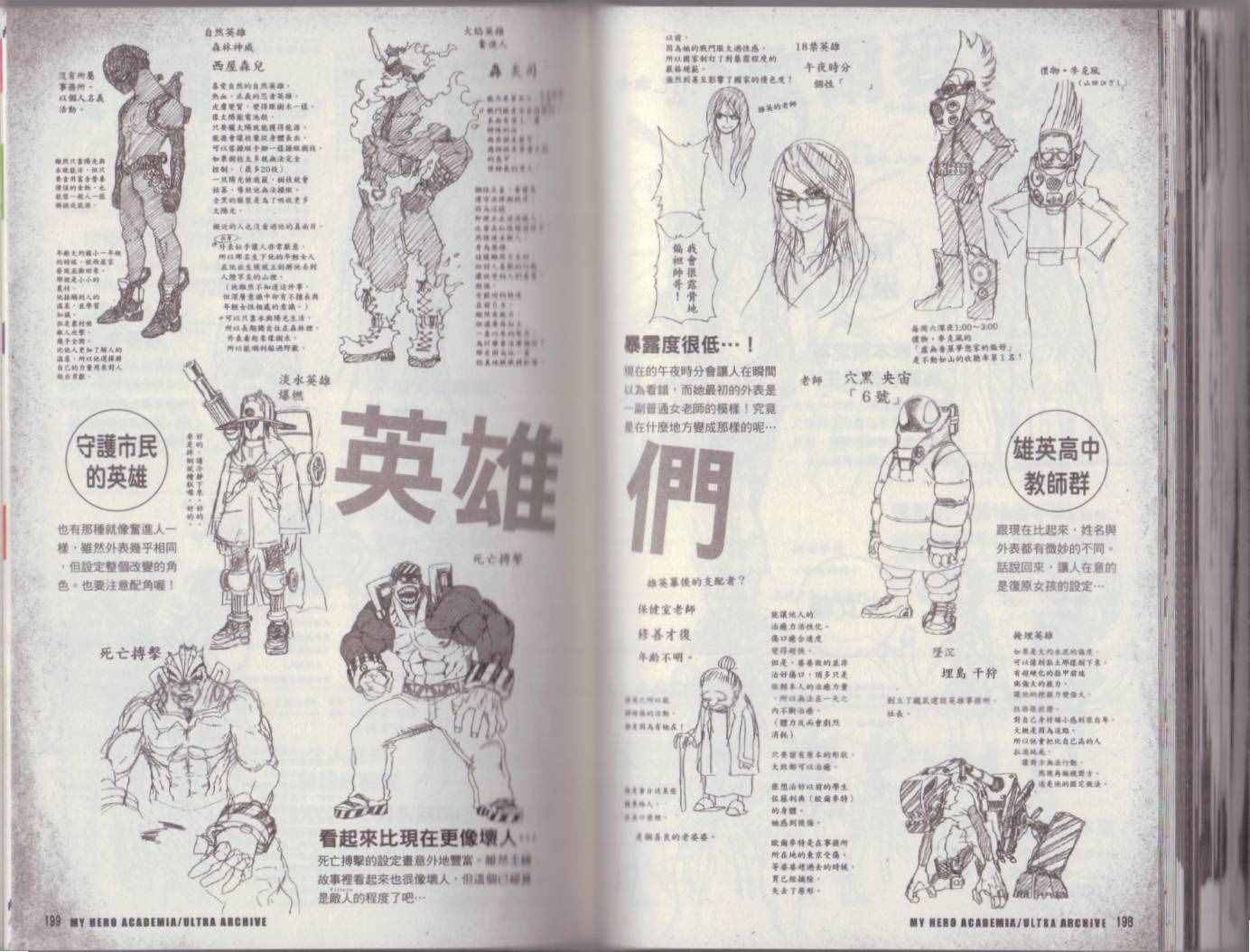 我的英雄学院 公式角色书106
