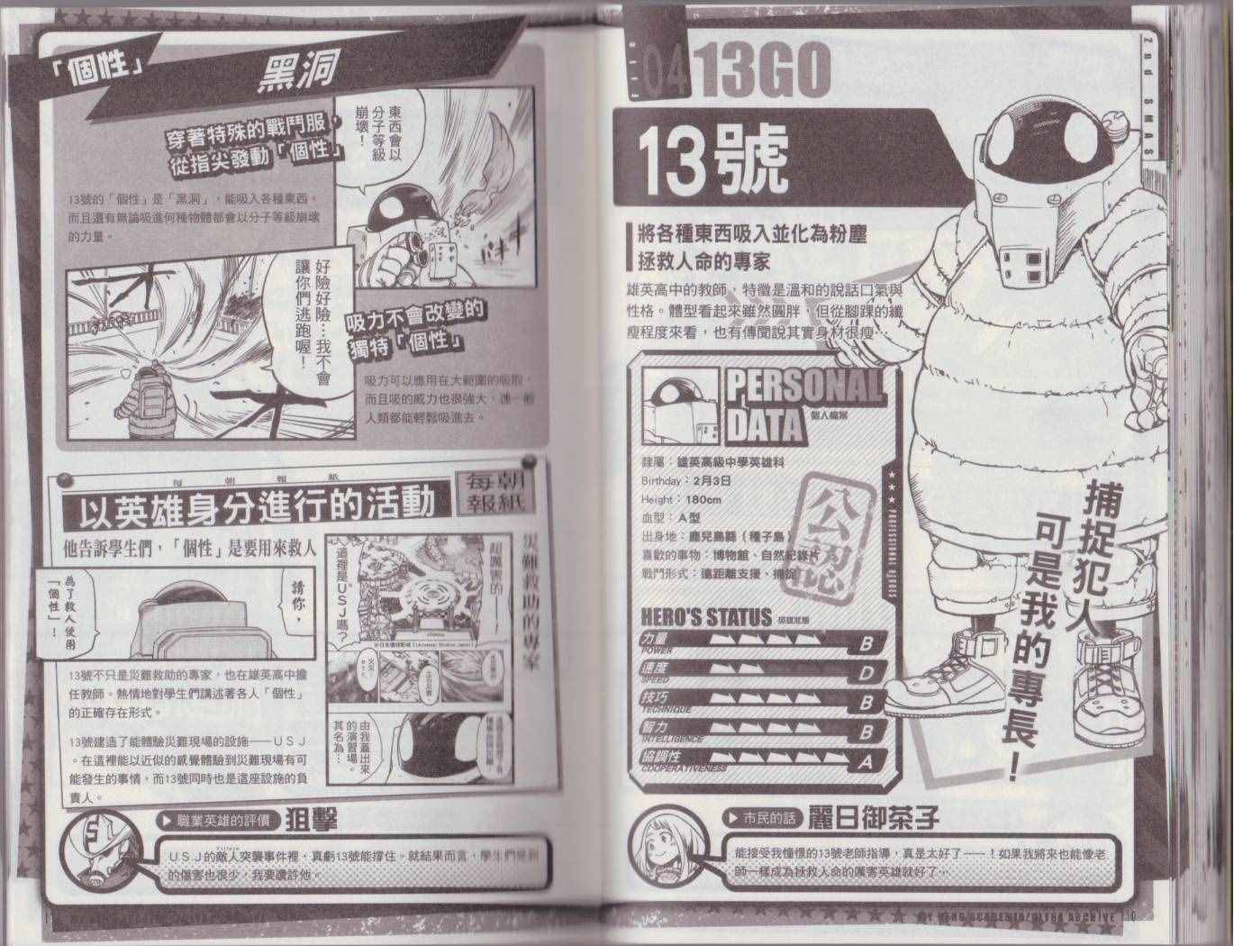 我的英雄学院 公式角色书62