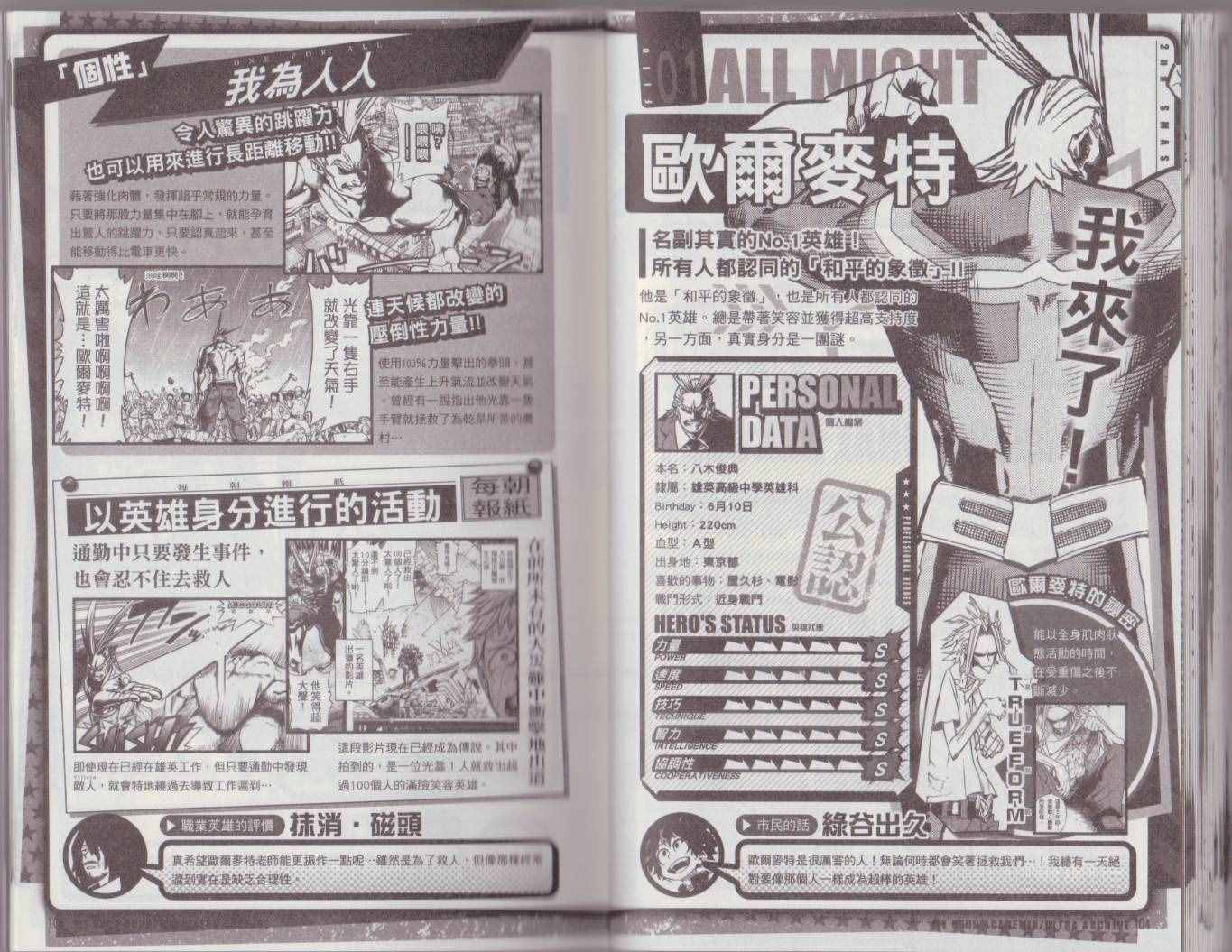 我的英雄学院 公式角色书59