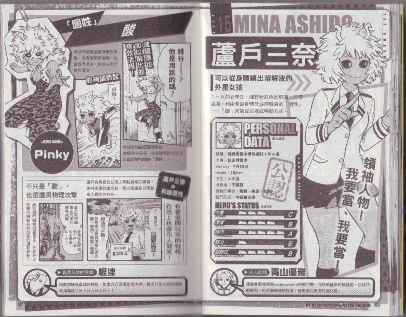 我的英雄学院 公式角色书32