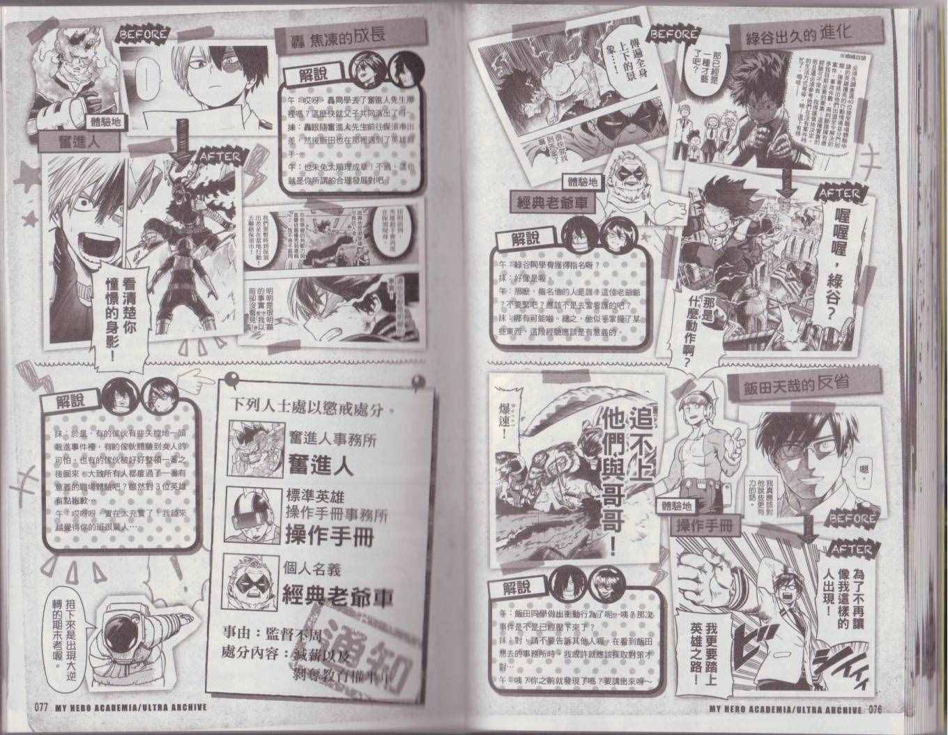 我的英雄学院 公式角色书45