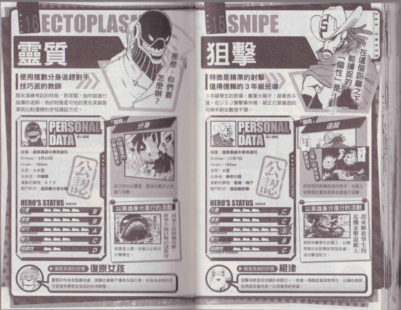 我的英雄学院 公式角色书71