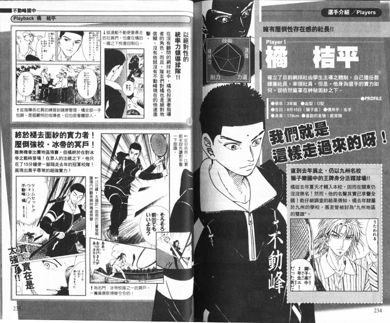 网球王子公式FANBOOK10.599