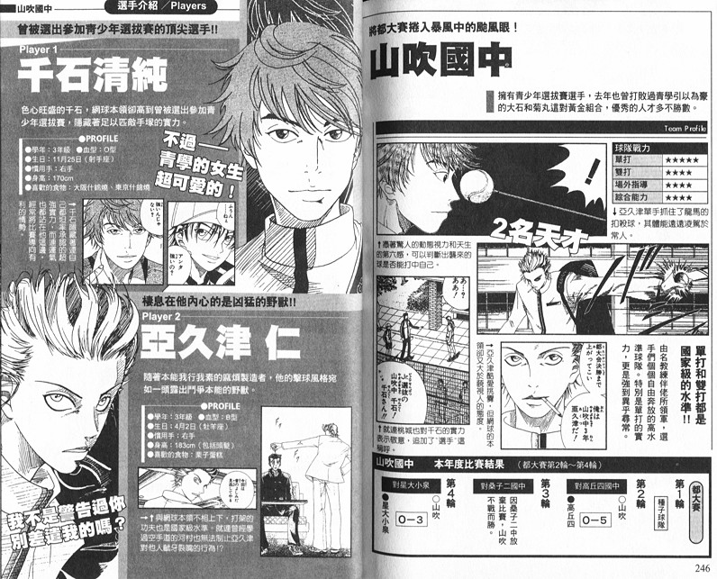 网球王子公式FANBOOK10.5105