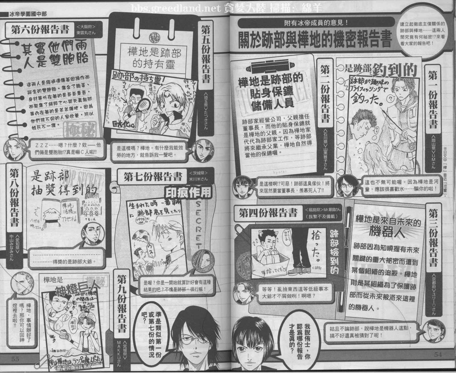 网球王子公式FANBOOK20.532