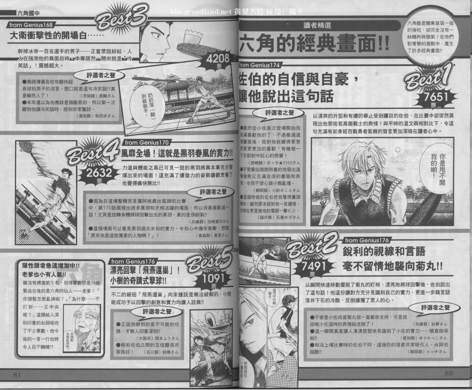 网球王子公式FANBOOK20.545