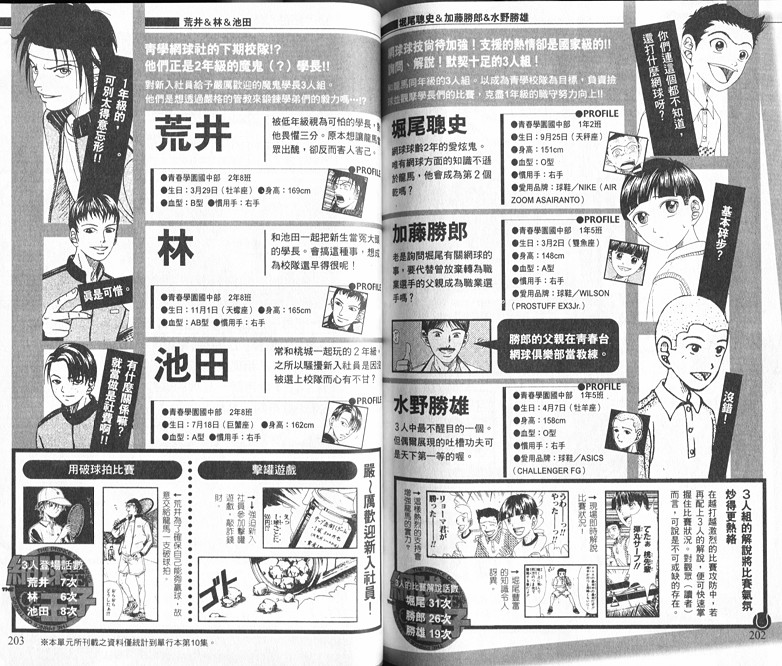 网球王子公式FANBOOK10.550