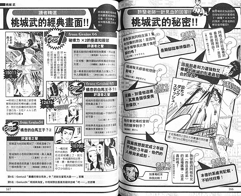 网球王子公式FANBOOK10.579