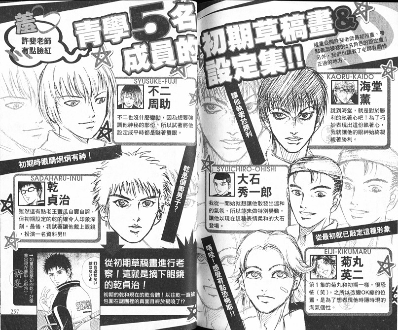 网球王子公式FANBOOK10.5127