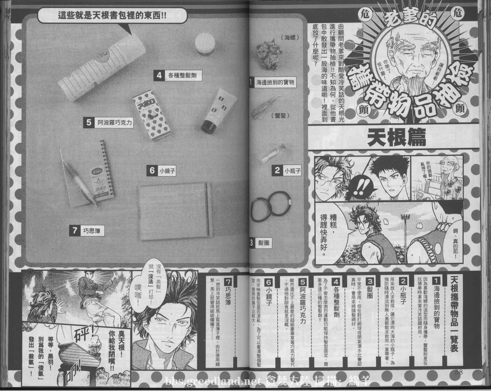 网球王子公式FANBOOK20.534