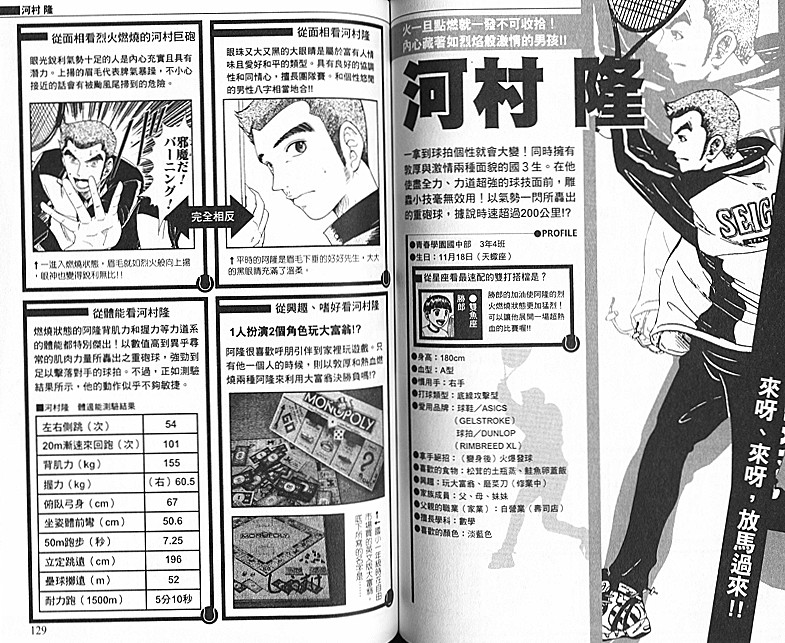 网球王子公式FANBOOK10.580