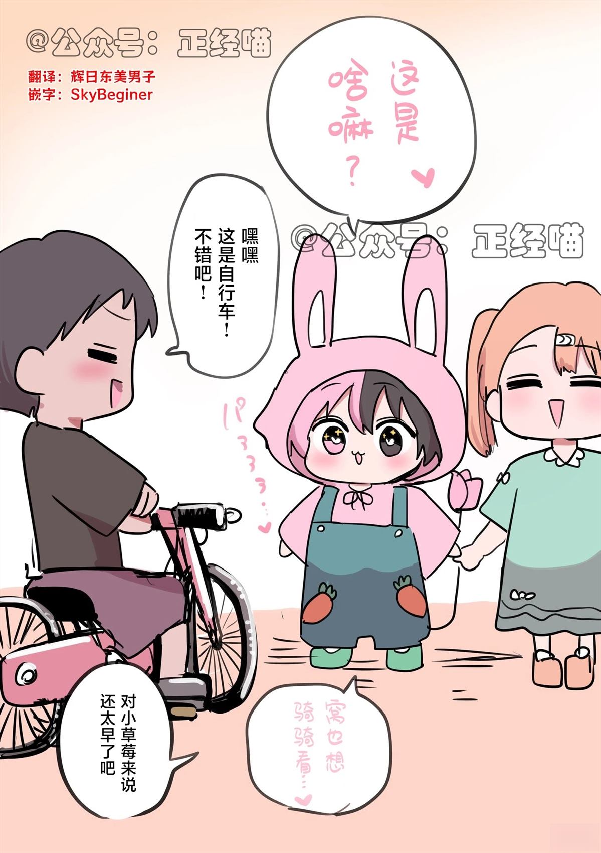 小草莓也想骑车1