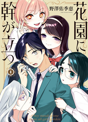 孤木立于花园中